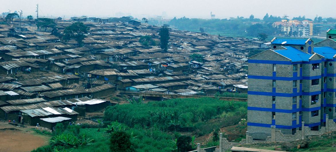 Newly constructed residential flats are built as a rehabilitation settlement to relocate slum dwellers in Nairobi, Kenya. (file) Newly constructed residential flats are built as a rehabilitation settlement to relocate slum dwellers in Nairobi, Kenya. (file)